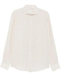 Profuomo - French-Linen Shirt - Lyst