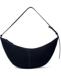 Proenza Schouler - Slide Crescent-Shaped Suede Shoulder Bag - Lyst