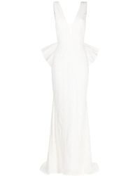 Rebecca Vallance - Robe Longue Davina À Détail De Nœud - Lyst