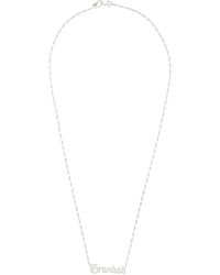 Maria Black Grandad necklace - Metallizzato