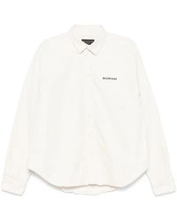 Balenciaga - Jean Natural Overshirt - Lyst