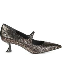 Sergio Levantesi - 50Mm Leather Pumps - Lyst