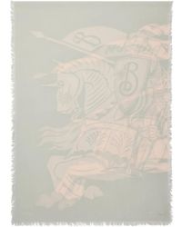 Burberry - Bufanda Ekd De Lana - Lyst