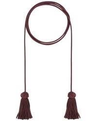 Pierre Louis Mascia - Plmbelt Tassel-Accented Rope Belt - Lyst