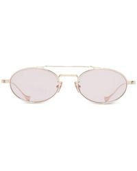 Cutler and Gross - Ladbroke 1427 Oval-Frame Sunglasses - Lyst