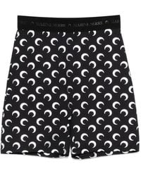 Marine Serre - Moon-Printed Shorts - Lyst