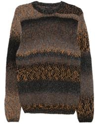 Dondup - Pull En Maille Jacquard À Effet Dégradé - Lyst