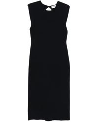 P.A.R.O.S.H. - Cut-Out-Detail Midi Dress - Lyst