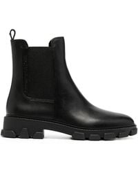 MICHAEL Michael Kors - Ridley Leather Ankle Boot - Lyst