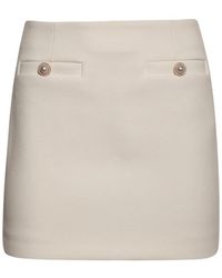 Florence & Fortitude - Minifalda Peyton Con Botones - Lyst