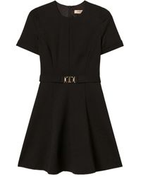 Twinset - Kleid Mit Ovaler T-Schnalle - Lyst