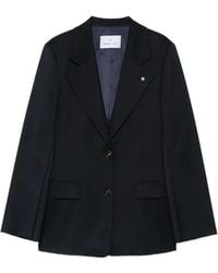 Manuel Ritz - Buckle-Detail Single-Breasted Blazer - Lyst