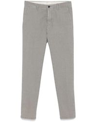 Incotex - Houndstooth Trousers - Lyst