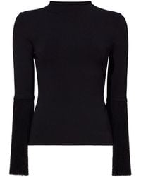 Proenza Schouler - Fringe-Detail Knitted Top - Lyst