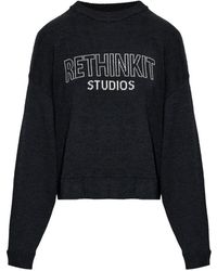 Rethinkit Studios - Logo-Intarsia Sweater - Lyst