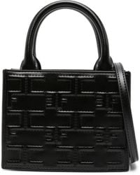 Elisabetta Franchi - Mini Monogram Tote Bag - Lyst