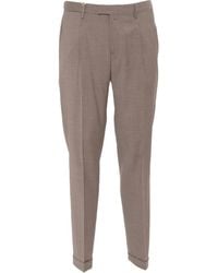 Briglia 1949 - Pleated Cuffed Trousers - Lyst