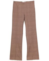 Max Mara - Prince Of Wales Check Trousers - Lyst