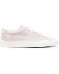 Common Projects - Original Achilles Suede Sneakers - Lyst