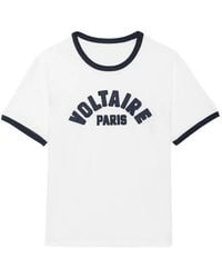Zadig & Voltaire - T-Shirt Imprimé - Lyst