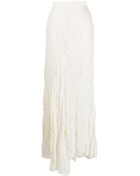ANOUKI - Jupe Taille Haute À Ourlet Asymétrique - Lyst