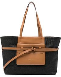 Gianni Chiarini - Belty Top Handle Knotted Tote Bag - Lyst