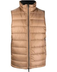 Herno - Zipped-Up Padded Vest - Lyst
