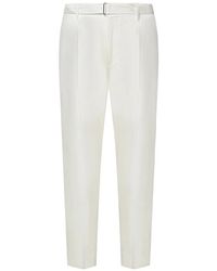 BE ABLE - Belted Pleated Tailored Trousers - Lyst