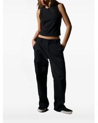 James Perse - Cropped Tank Top - Lyst