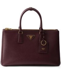 Prada - Galleria Large Saffiano Leather Bag - Lyst