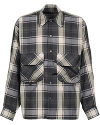 Daiwa Pier39 - Check-Pattern Flap-Pocket Shirt - Lyst