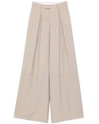 Berwich - Nina Pleated Trousers - Lyst