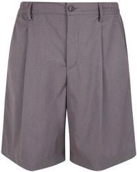 Woc - Pleated Shorts - Lyst