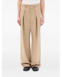 Ann Demeulemeester - Botel Pleated Wide-Leg Trousers - Lyst