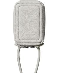 objcts.io - Micro Grained-Leather Phone Bag - Lyst