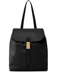 Pinko - Medium Saddle Leather Backpack - Lyst