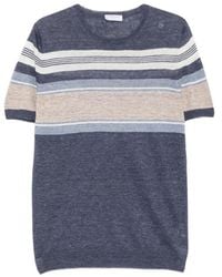 Gran Sasso - Horizontal-Stripe T-Shirt - Lyst