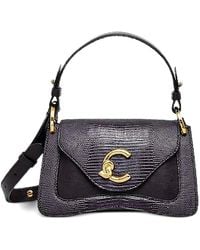 Coccinelle - Embossed-Leather Cross Body Bag - Lyst