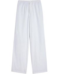 Jil Sander - Elasticated-Waistband Cotton Trousers - Lyst
