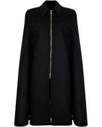 Roberto Cavalli - Cape Matelassée À Fermeture Zippée - Lyst