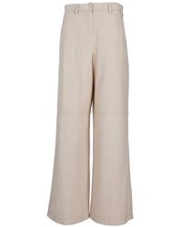 Max Mara - Patch-Pocket Trousers - Lyst