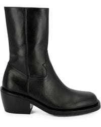Dries Van Noten - High Leather Boots - Lyst