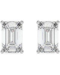 Diamond Essentials - Diamond Solitaire Earrings - Lyst