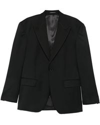 KARL LAGERFELD - Peak-Lapels Single-Breasted Blazer - Lyst