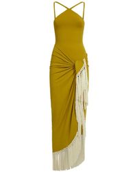 ‎Taller Marmo - Hera Artisana Fringed Swimsuit - Lyst