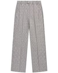 KROST - Check-Pattern Trousers - Lyst