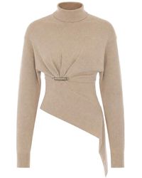 Lanvin - Pullover Aus Wolle Und Kaschmir - Lyst