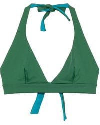Fisico - Halterneck Triangle Bikini Top - Lyst