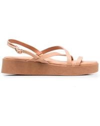 Ancient Greek Sandals - Silia Cross-Strap Sandals - Lyst