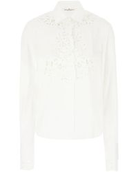 Ermanno Scervino - Camicia Con Ricamo - Lyst